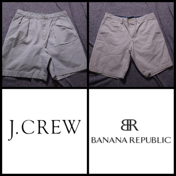J Crew & Banana Republic Khaki Shorts - Picture 4 of 8